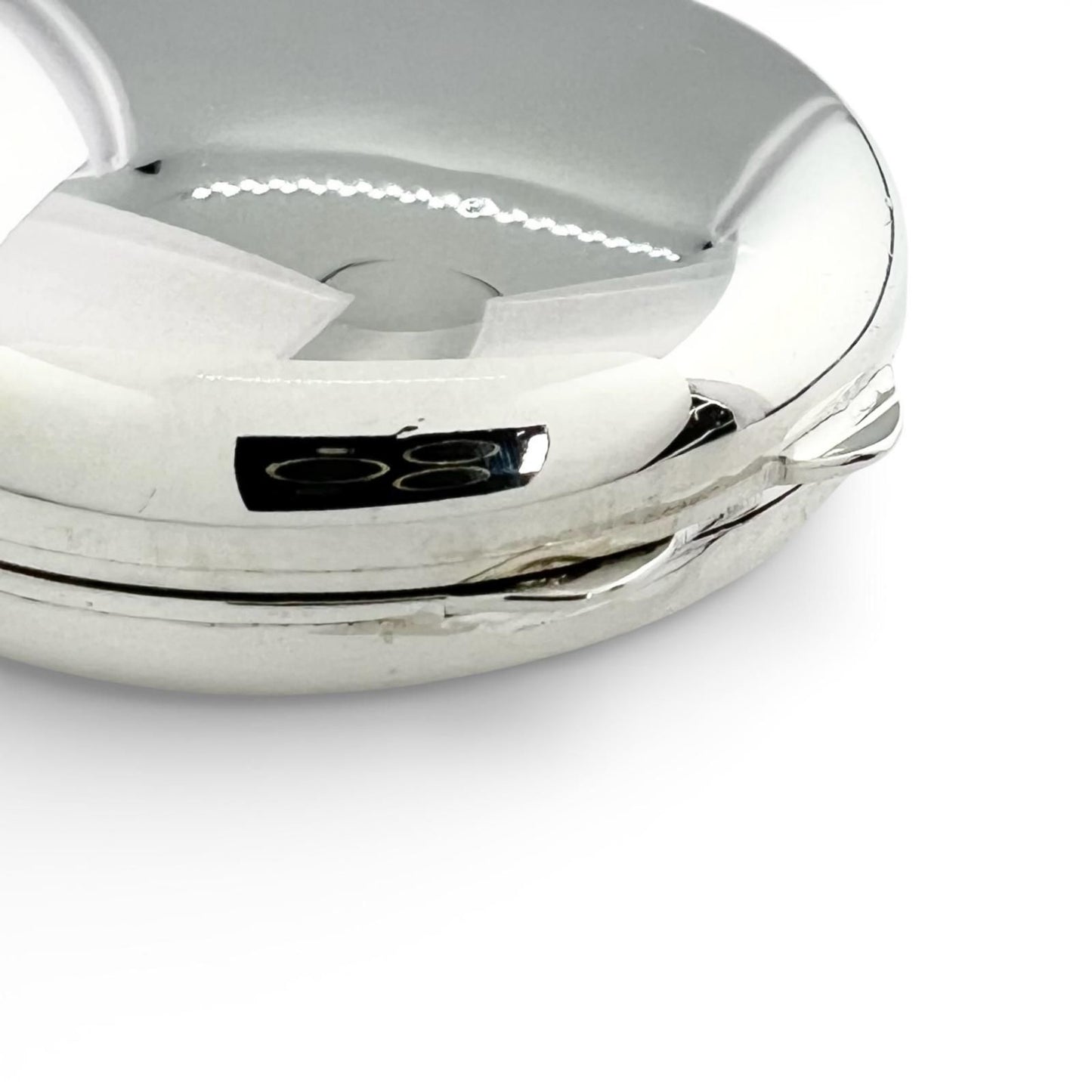 Hermes Vintage Pircas Pendant Top Silver — view 6