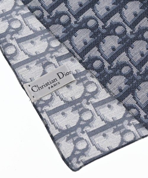 Dior Bandana Scarf Gray — view 4