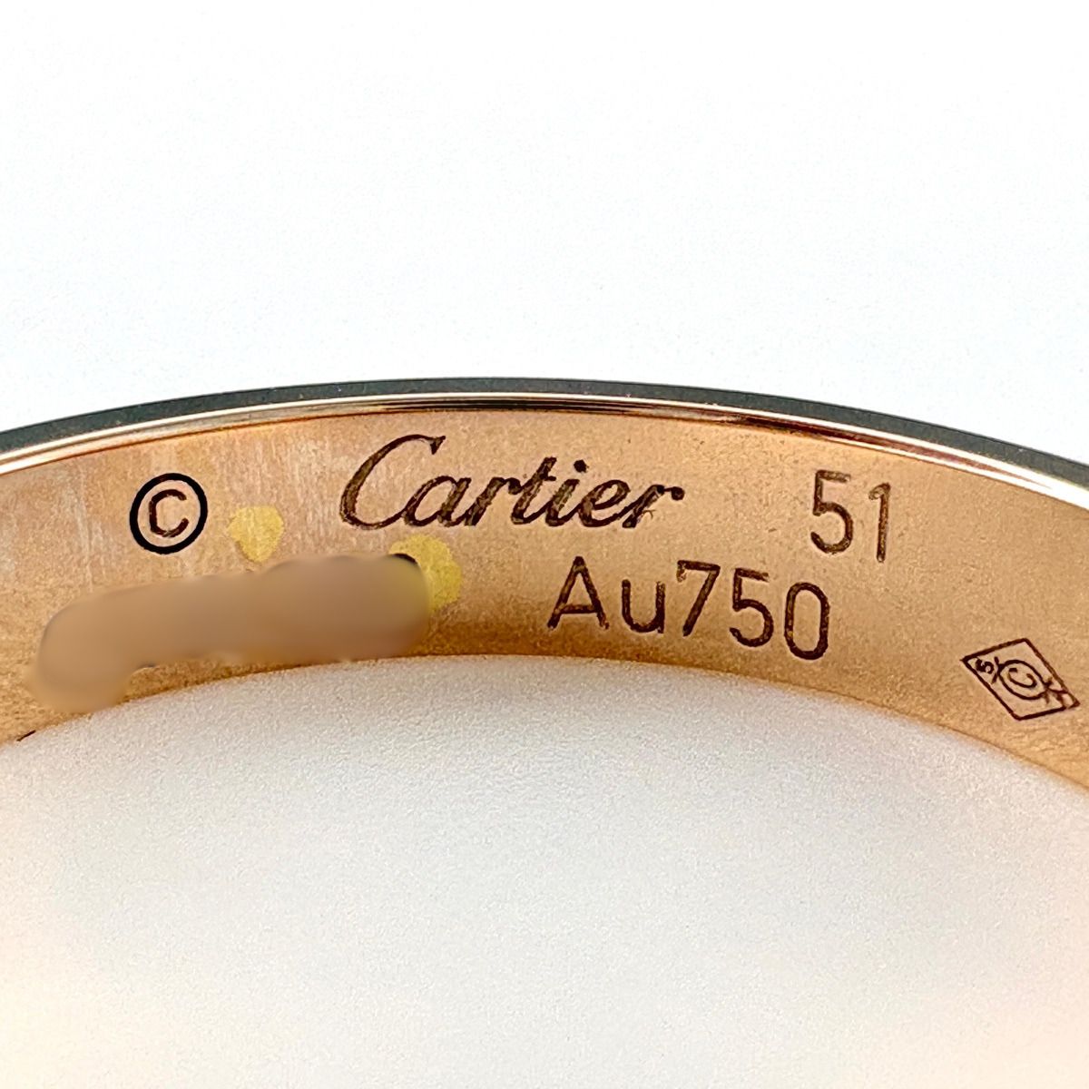 Cartier Mini Love Ring PG Pink Gold — view 4