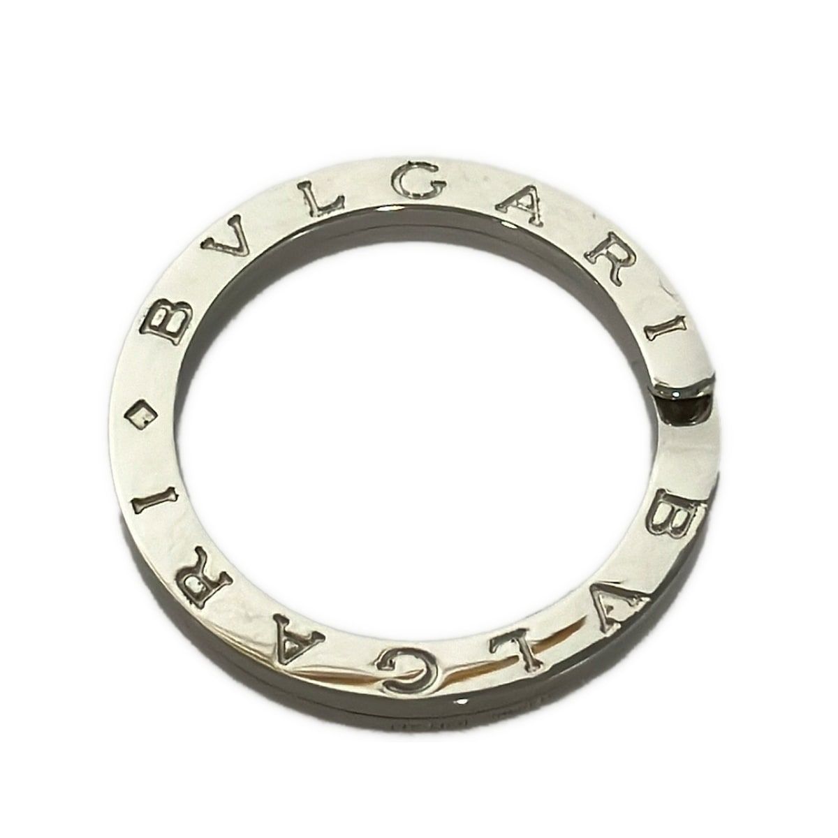 Bvlgari Key Holder Silver Key Ring — view 3