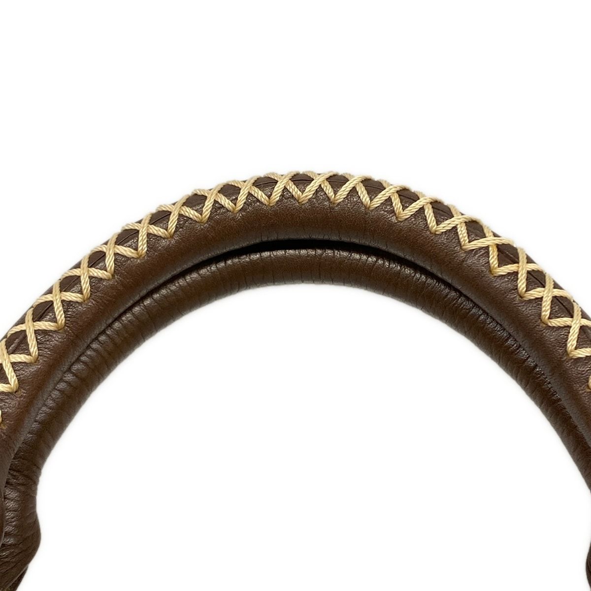 Celine Tote Boogie Dark Brown Leather — view 9
