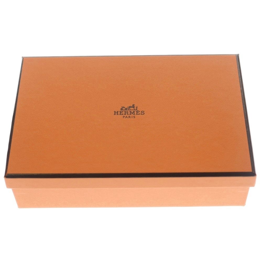 Hermes Bearn Souffle Bifold Wallet Card Case Light Green Chevre Vert Fizz — view 6
