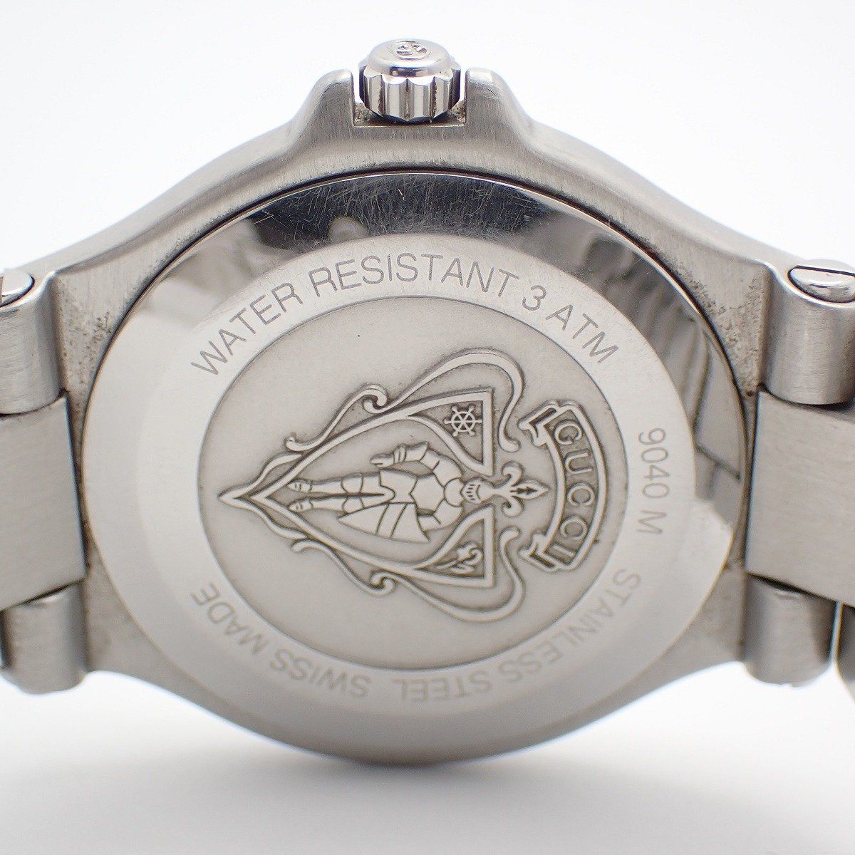Gucci Quartz Watch Black Dial SS — view 9