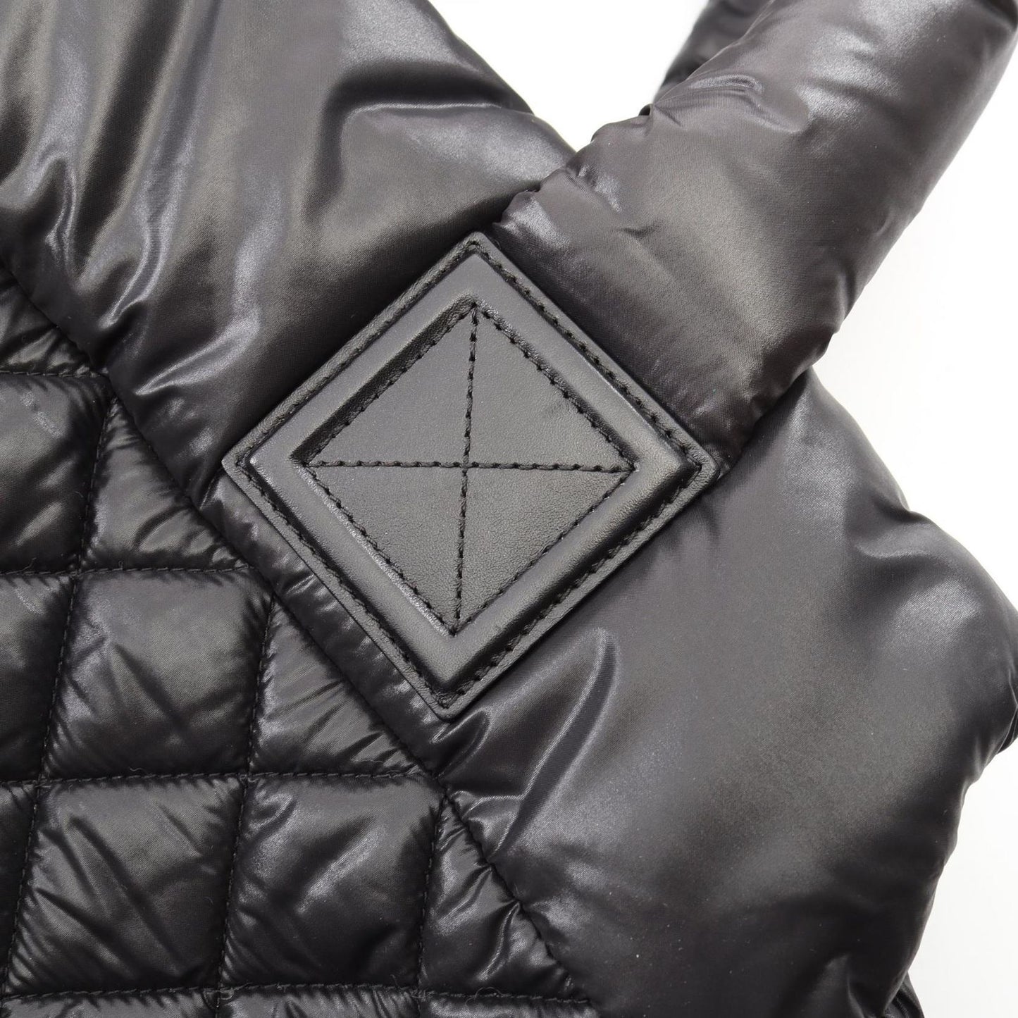 Chanel Coco Cocoon Black Nylon Leather Boston Bag — view 9