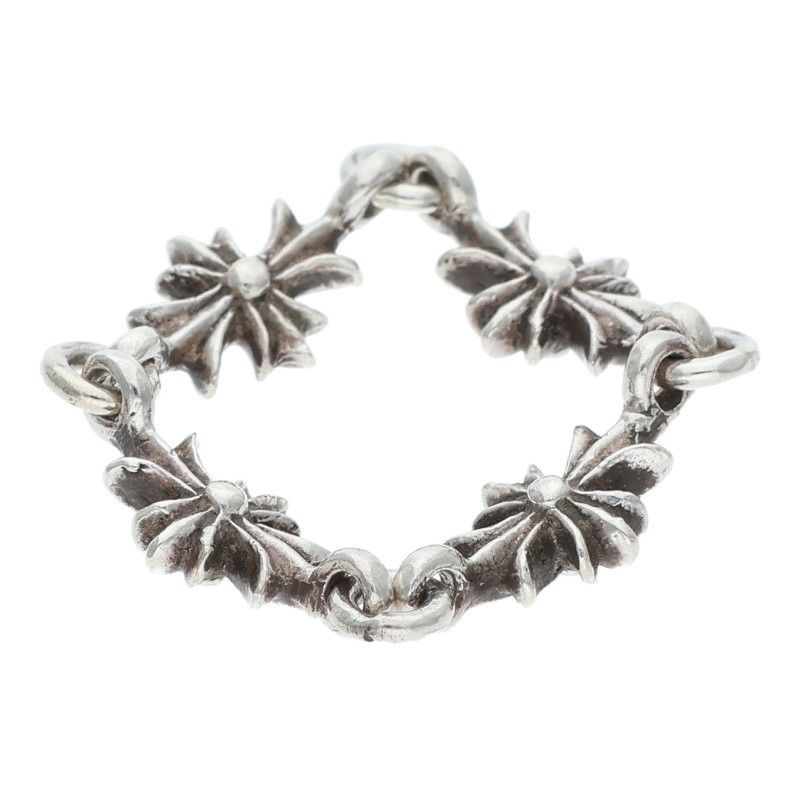 Chrome Hearts Ring Tny CH Pls Tiny Ech Plus Silver — view 4