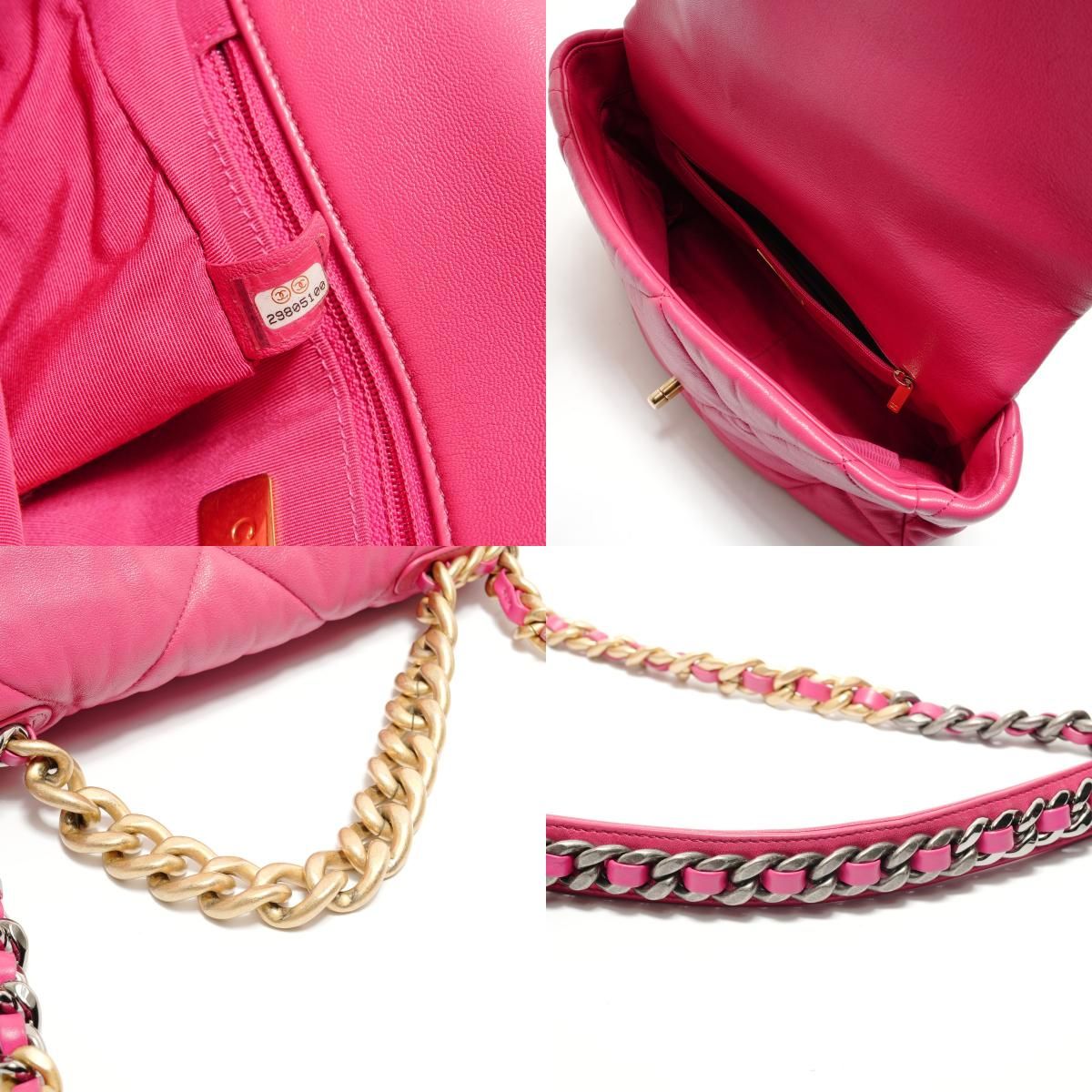 Chanel Shoulder Bag Lambskin 19 Chain — view 9