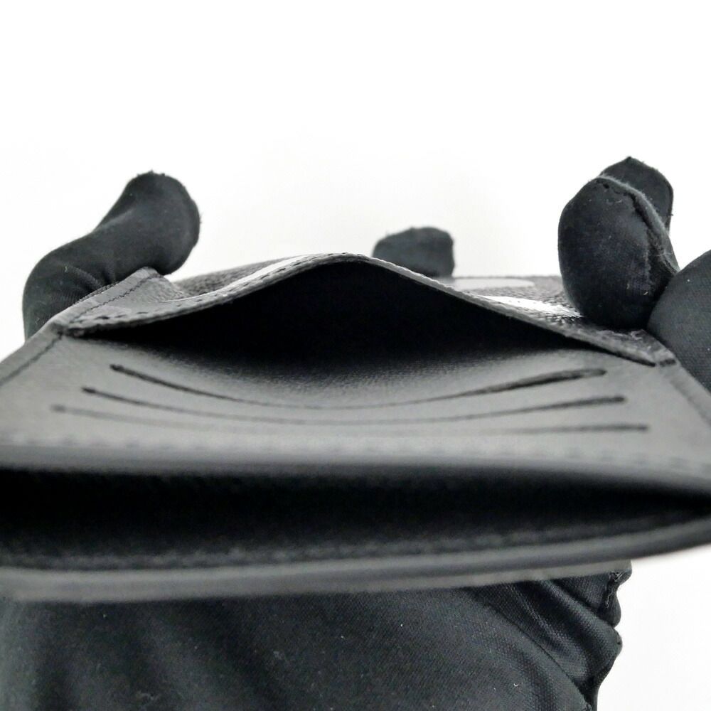 Louis Vuitton Fragment Case Monogram Eclipse LV Yk Yayoi Kusama Black Coin Card — view 8