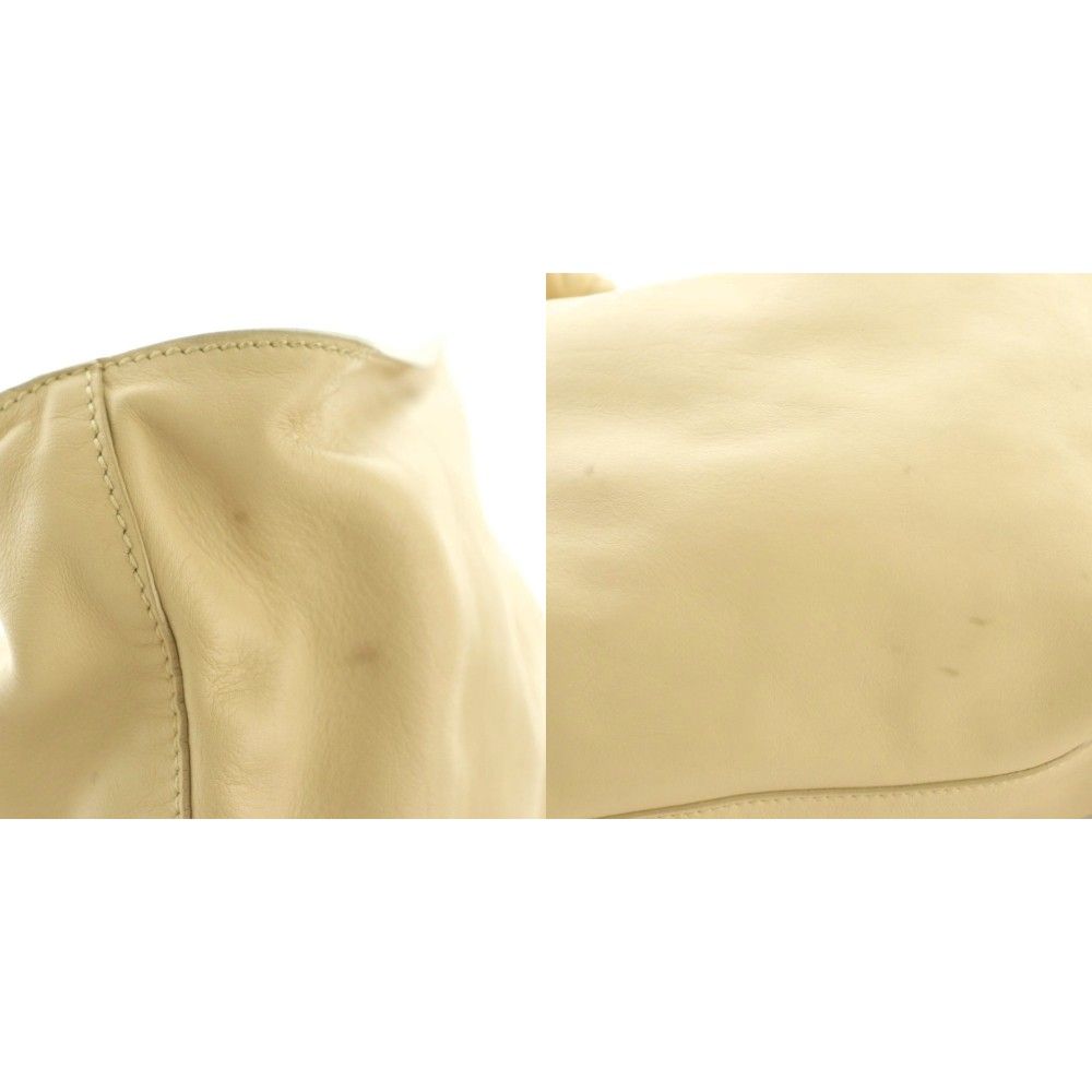 Gucci Tote Leather Beige — view 9