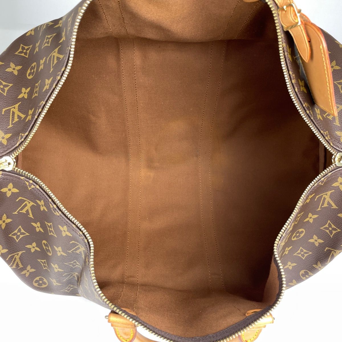 Louis Vuitton Keepall 55 Boston Bag Monogram Brown — view 9