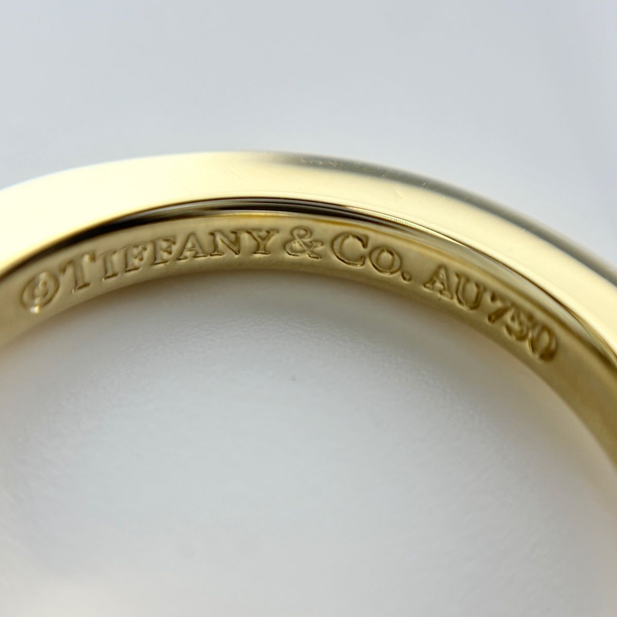 Tiffany & Co T Square Ring YG Yellow Gold — view 7
