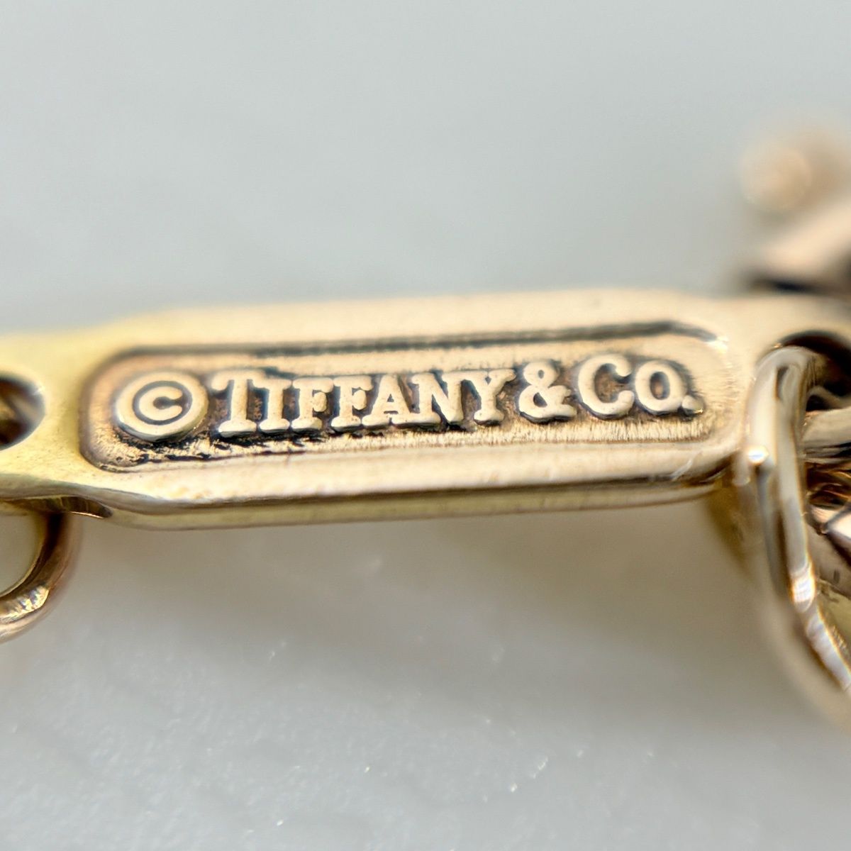 Tiffany & Co Heart Lock Necklace PG Pink Gold Pendant Key — view 5