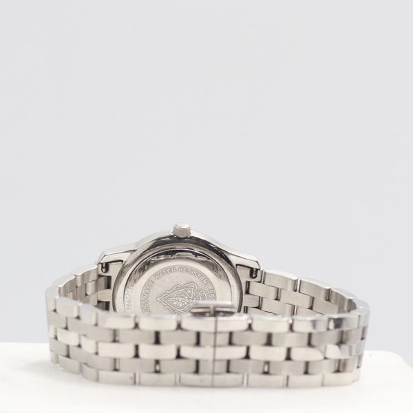 Gucci Quartz Date Silver Watch Nam — view 4
