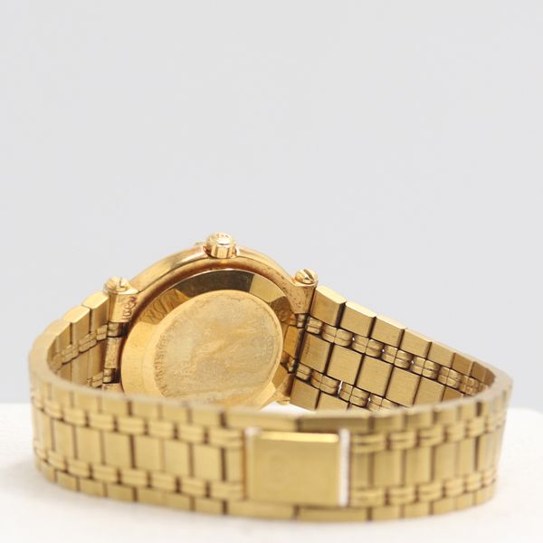 Gucci Quartz Date Gold Dial Watch Nam — view 4
