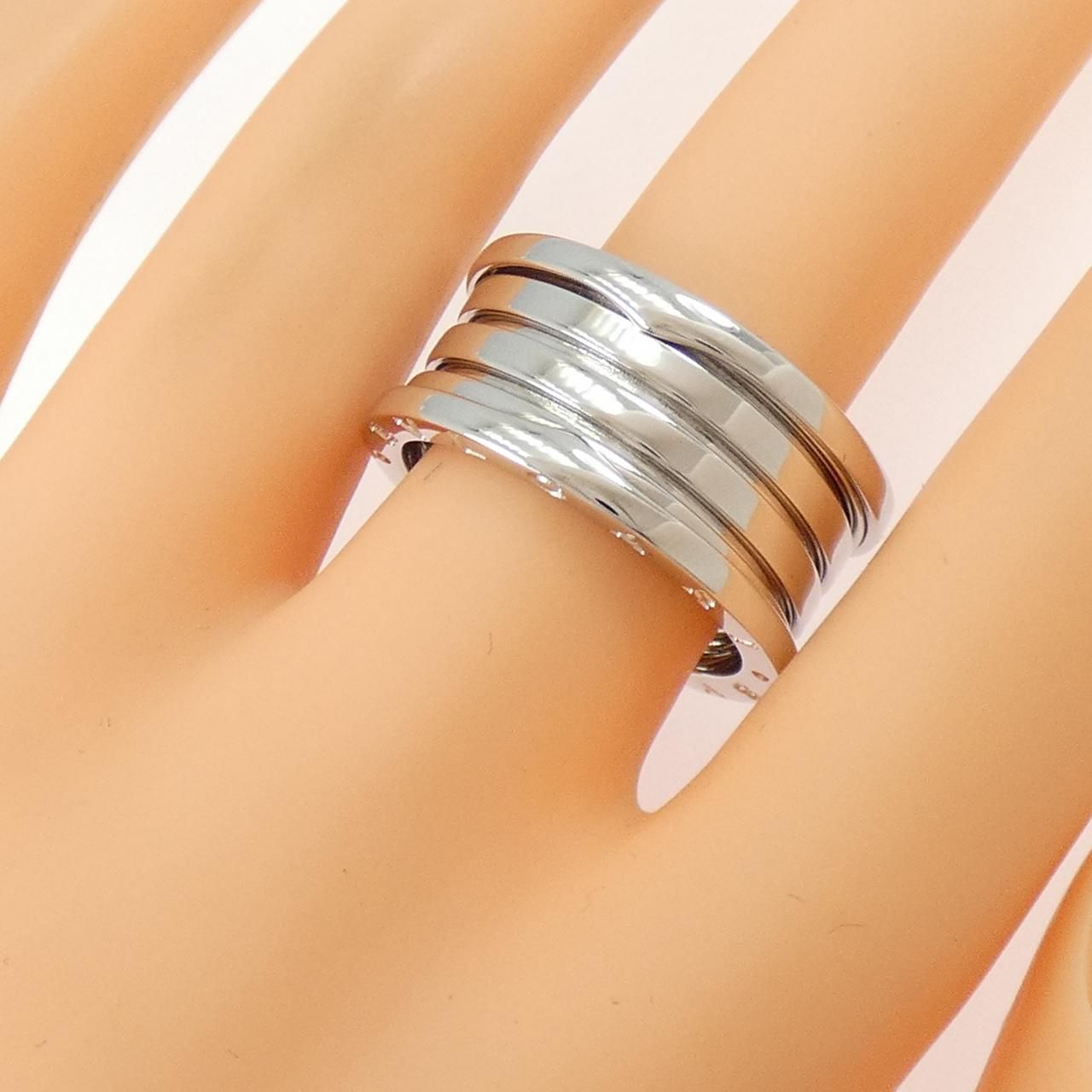 Bvlgari Band Ring White Gold — view 3