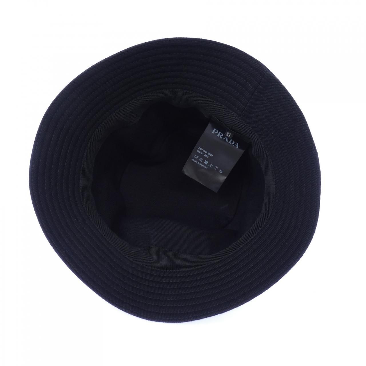 Prada Triangle Logo Hat — view 5