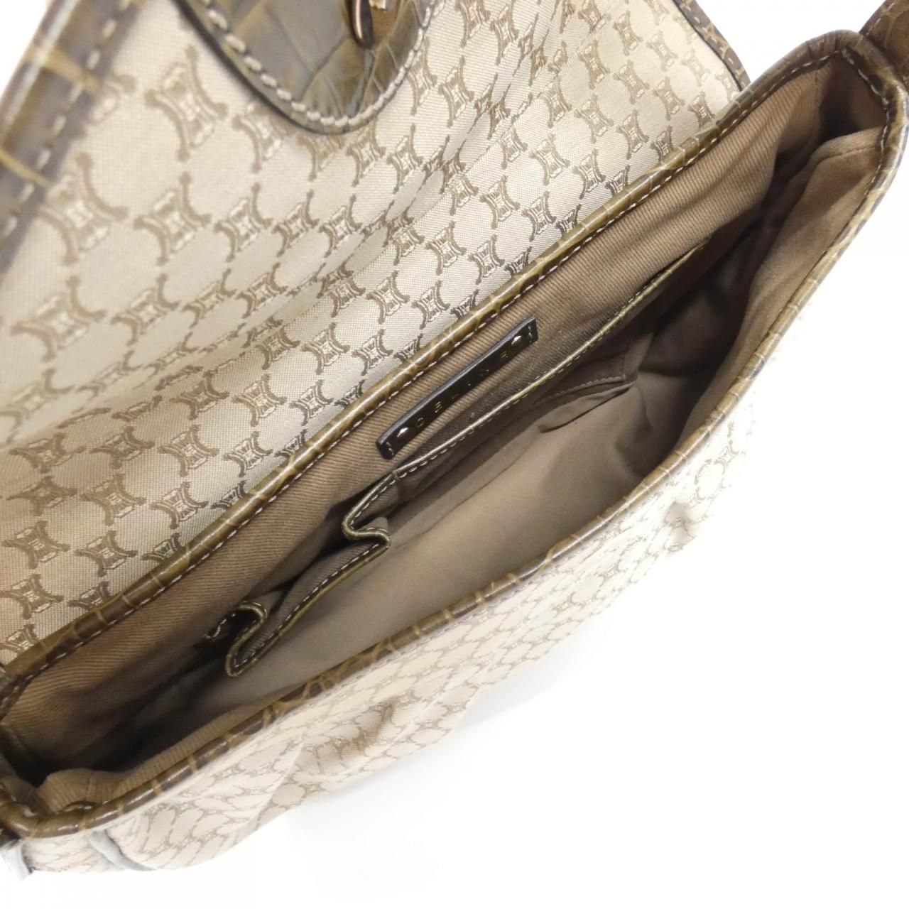 Celine Shoulder Bag Beige — view 7
