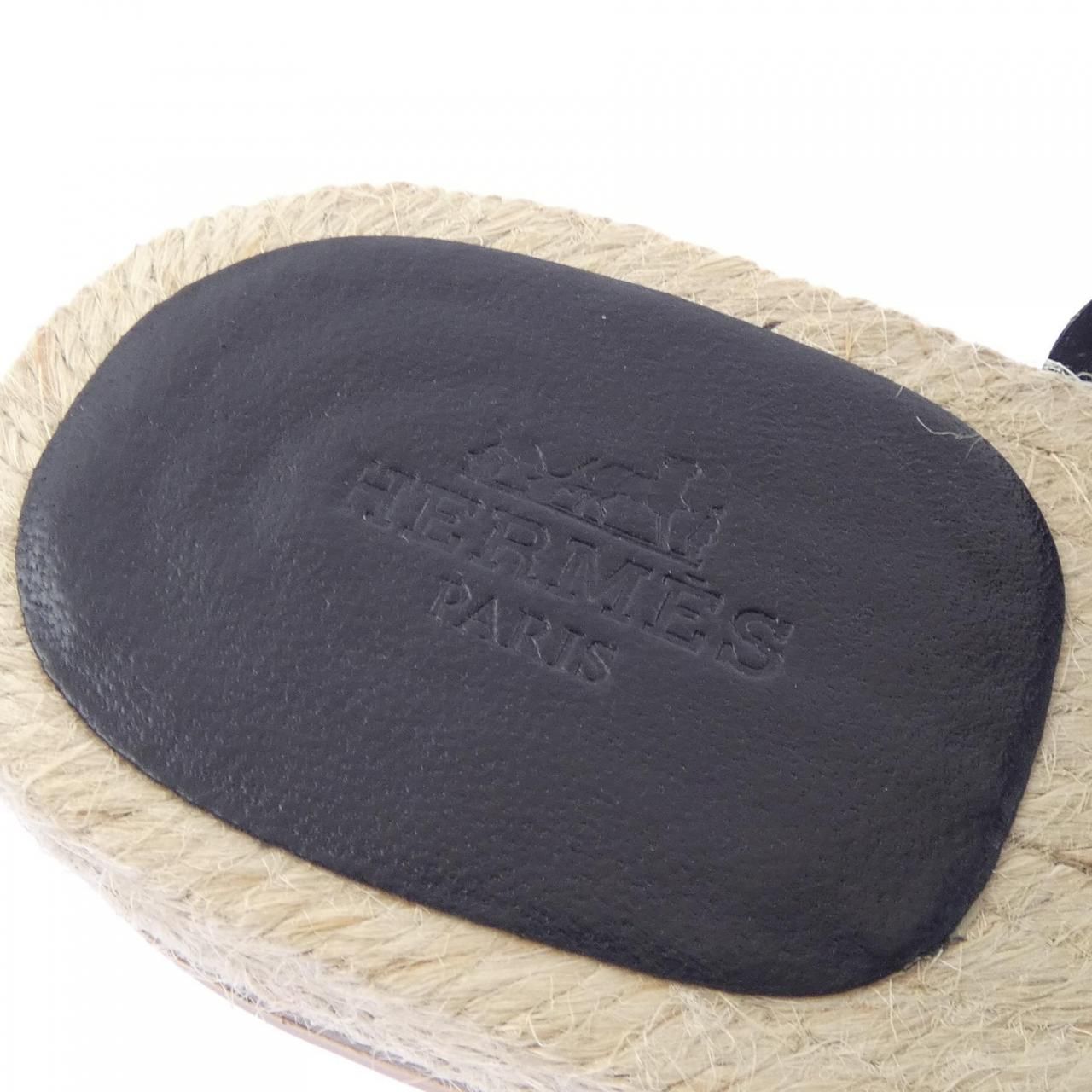 Hermes Gwen Espadrilles Chaine D'ancre Sandals — view 6