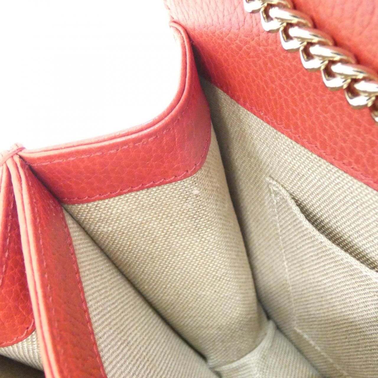 Gucci Shoulder Bag Red — view 8