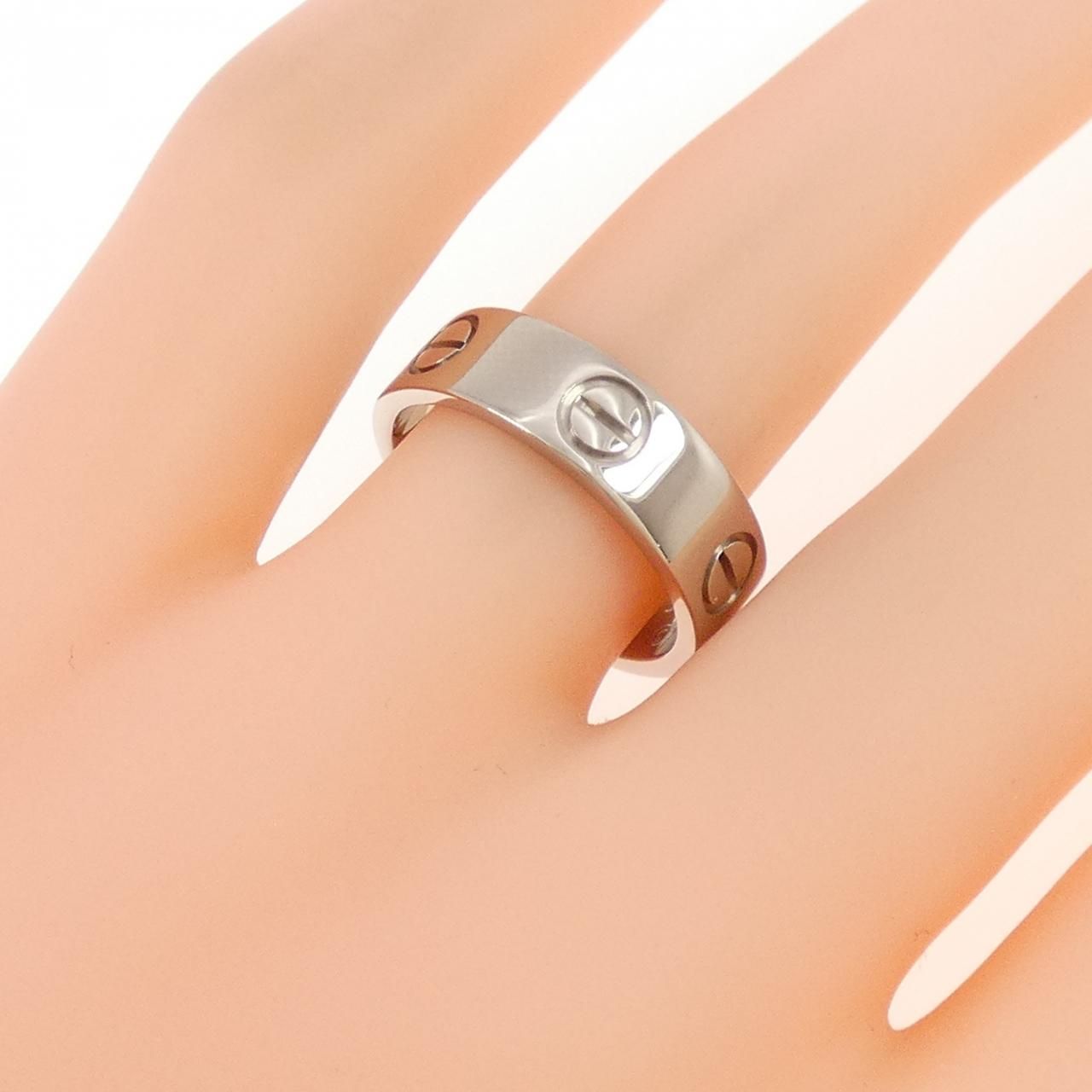 Cartier Love Ring White Gold — view 4