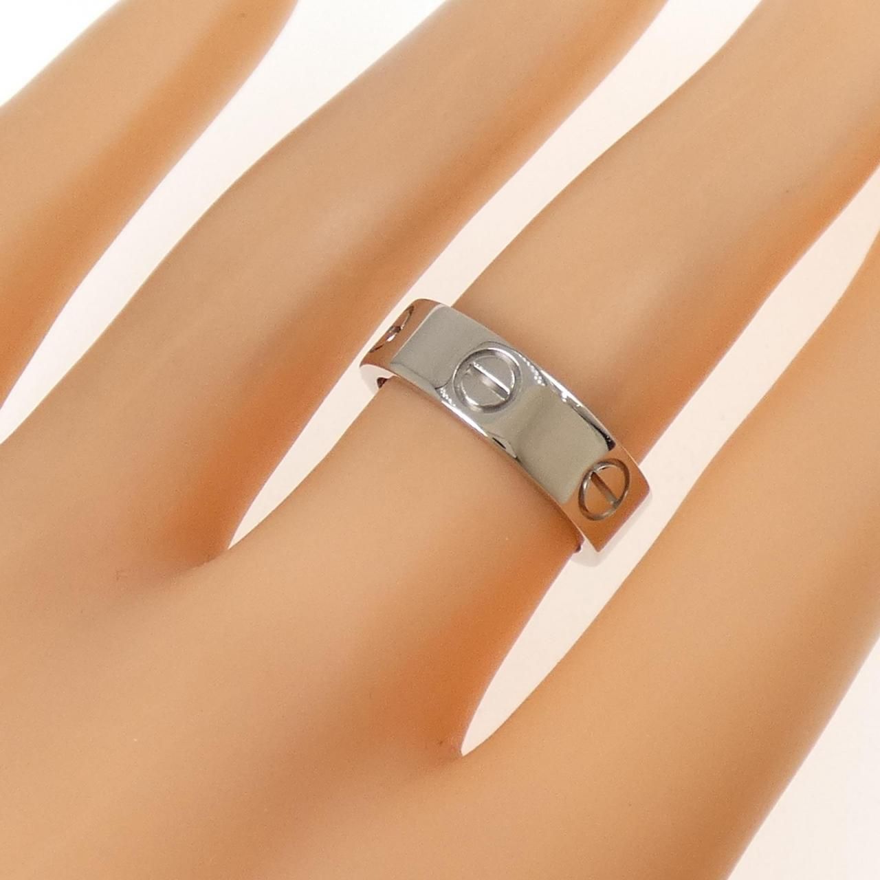 Cartier Love Ring White Gold — view 4