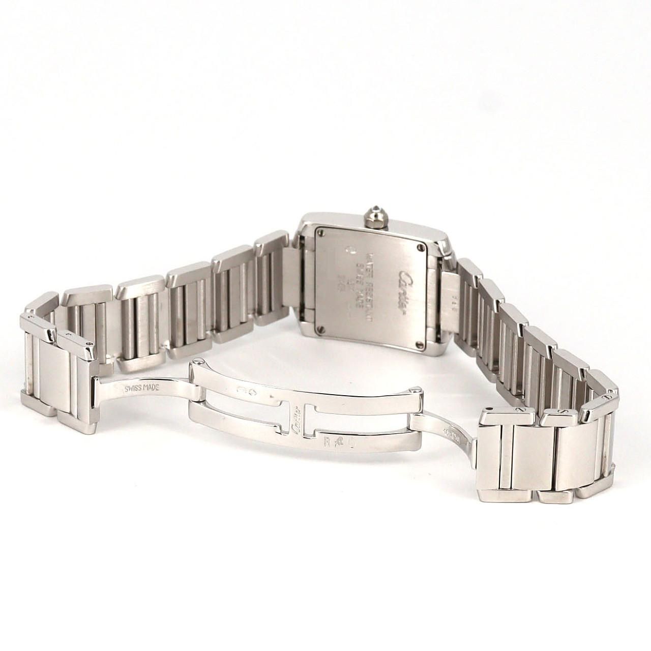 Cartier Tank Francaise SM WG D WG Quartz Watch — view 6