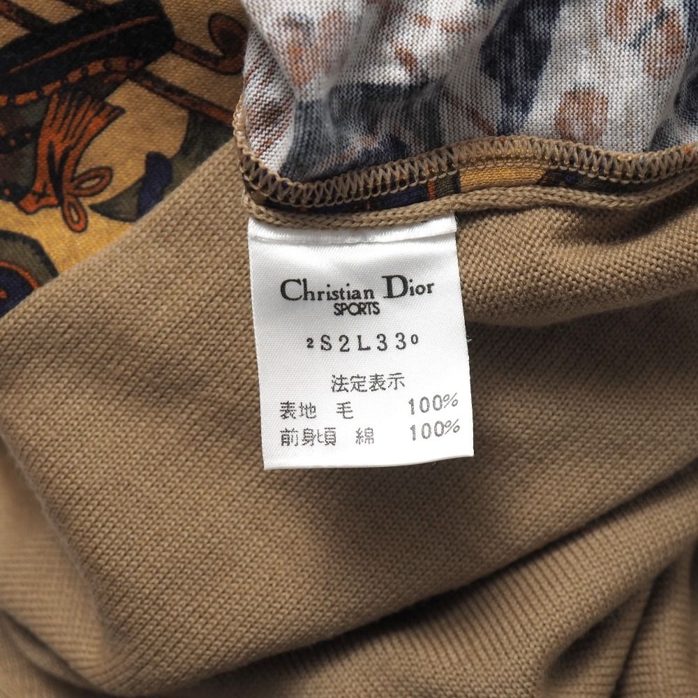 Dior Vintage Polo Shirt L Knit Long Sleeve — view 6