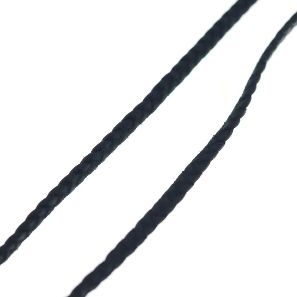 Chrome Hearts CH Crs Sml Small CH Cross BC Boro Chip Braid Necklace Silver — view 6