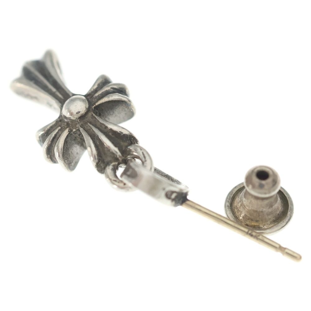 Chrome Hearts Bby Pprchn Baby Fat Cross Drop Earrings Silver — view 6
