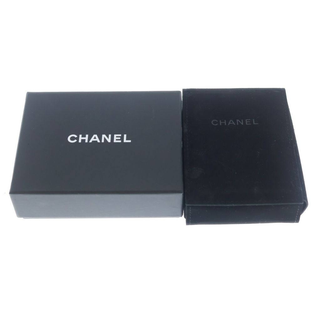 Chanel Smile Necklace Stone Pendant Chain Silver — view 6