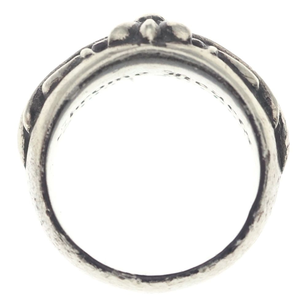 Chrome Hearts Flrl Crs Floral Cross Ring Silver — view 6