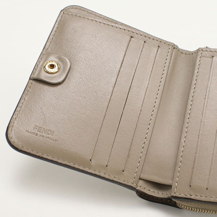 Fendi IS Bifold Wallet Leather — view 8
