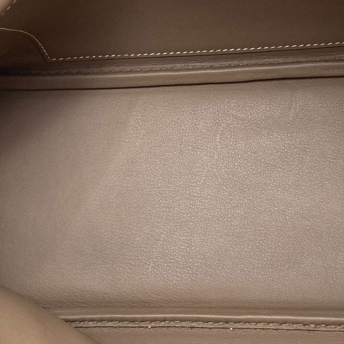 Hermes Bolide 31 Etoupe Silver Handbag Taurillon — view 9