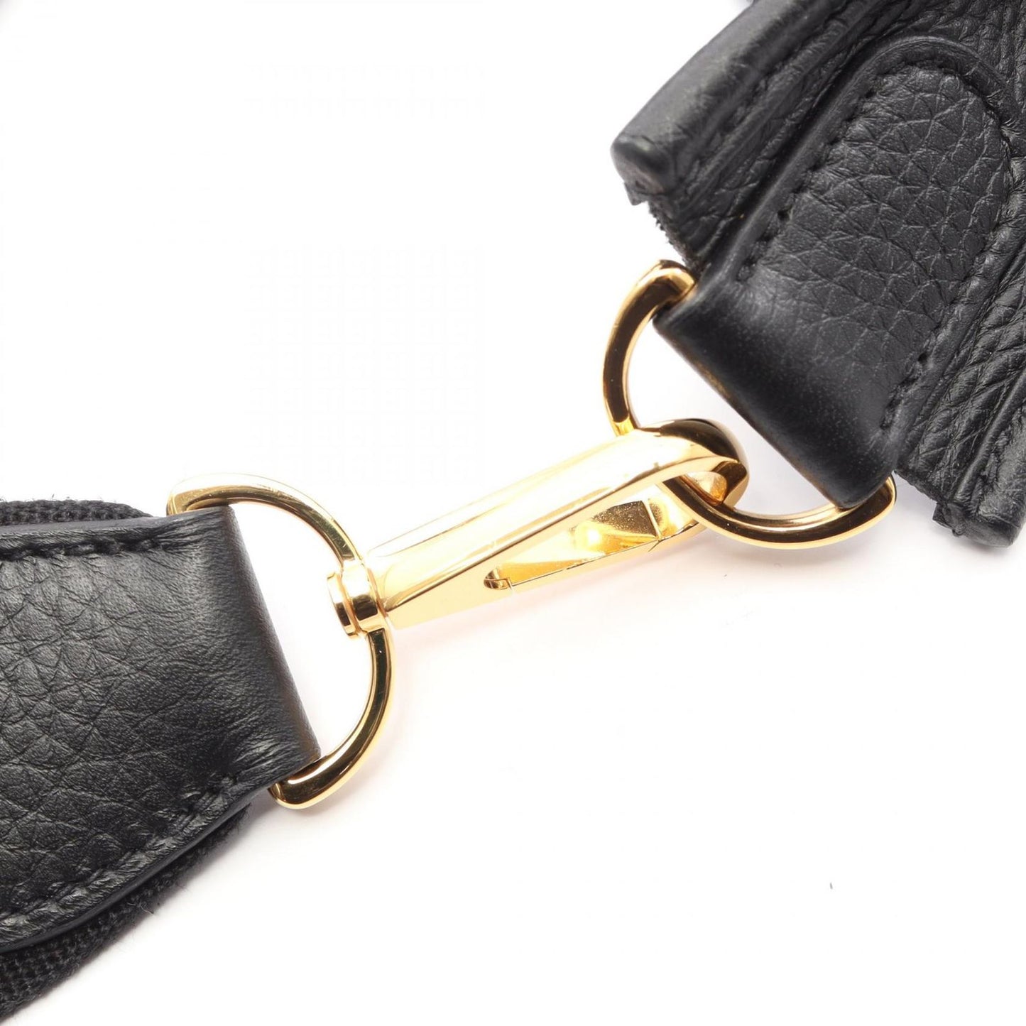 Hermes Shoulder Bag Evelyne 3 Trois PM Black Leather — view 7