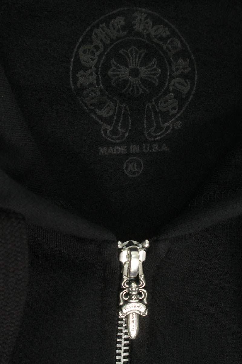 Chrome Hearts Sweatshirt HD Plvr Ltd Osaka Limited Back Horse Shoe Print Zip Up — view 3