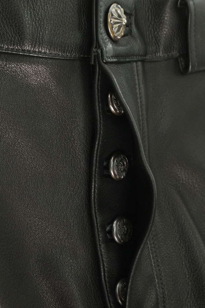 Chrome Hearts Carpenter Double Leather Long Pants — view 3