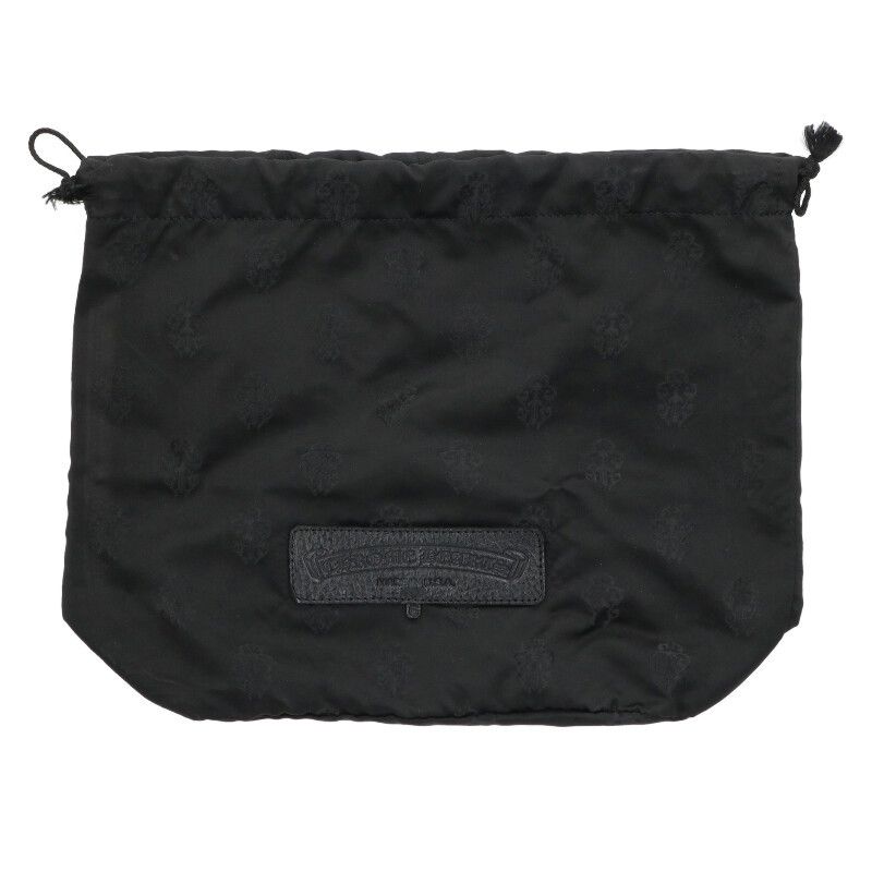 Chrome Hearts Grinds Cemetery Cross Patch Leather Handbag — view 5