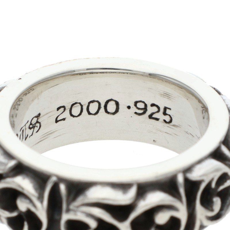 Chrome Hearts Etrnity Vine Band Eternity Silver Ring — view 5