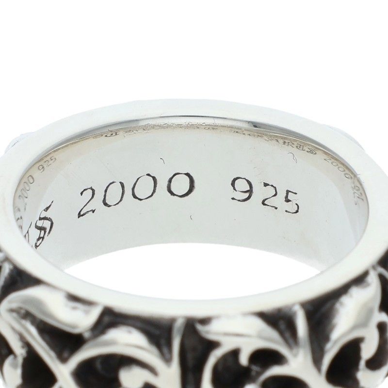 Chrome Hearts Etrnity Vine Band Eternity Silver Ring — view 5