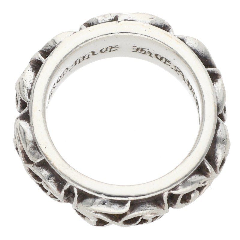 Chrome Hearts Etrnity Vine Band Eternity Silver Ring — view 5