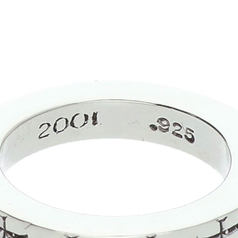 Chrome Hearts mm Spacer Fuckyou Silver Ring — view 5