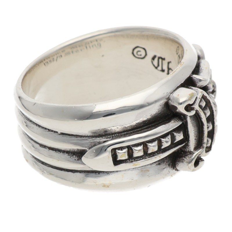 Chrome Hearts Dagger Silver Ring — view 5