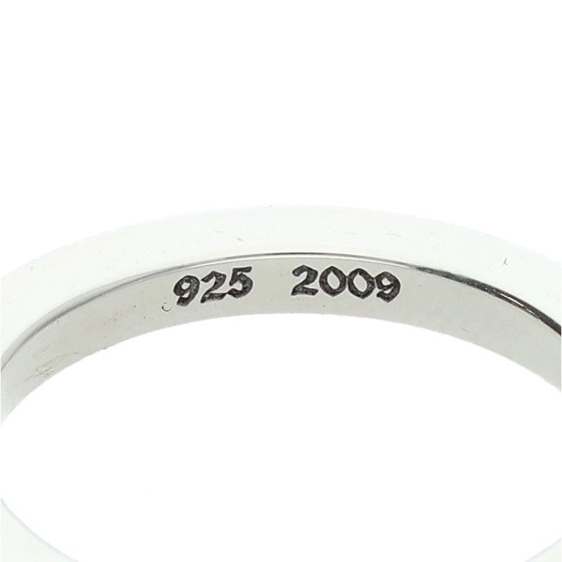 Chrome Hearts Tfp Pnk Big True Fuckin Punk Big Silver Ring — view 5