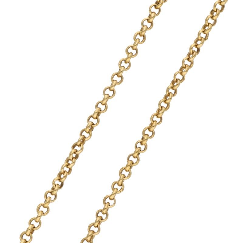 Chrome Hearts 22k Neckchain Roll Chain Vintage Gold Necklace — view 5