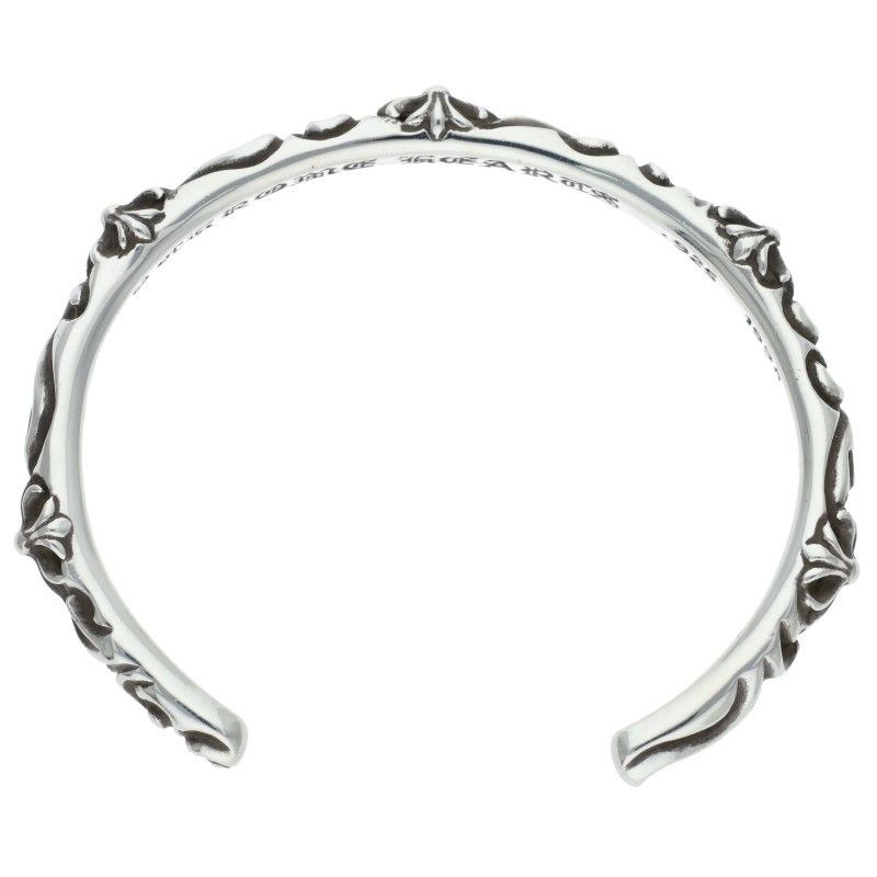 Chrome Hearts Bangle Sbt Band Silver Bracelet — view 5