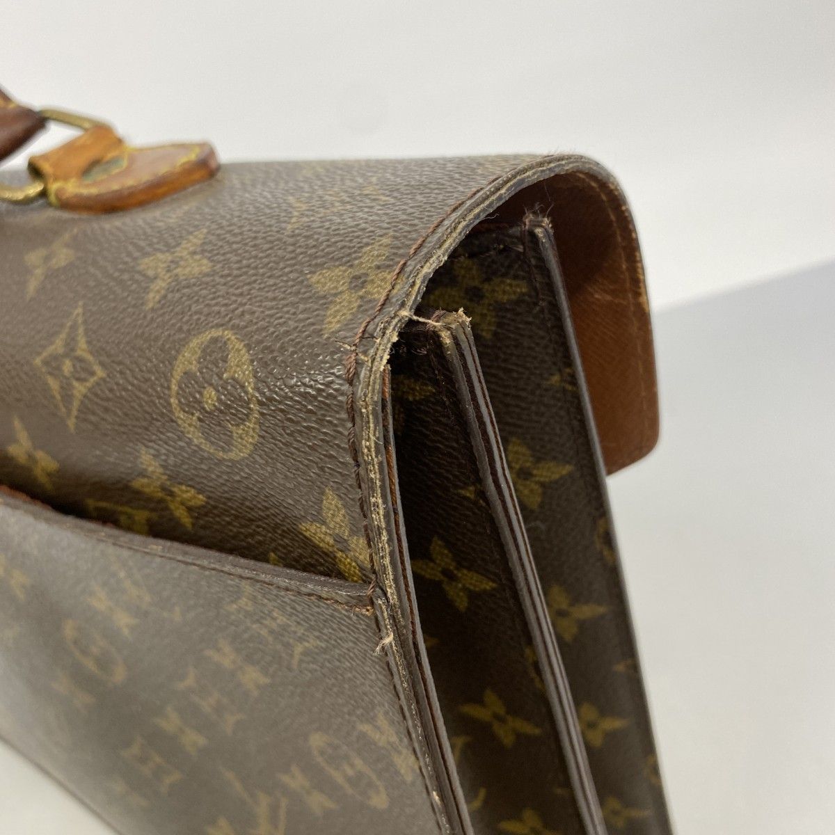 Louis Vuitton Business Bag Monogram Serviette Conseil Brown — view 9