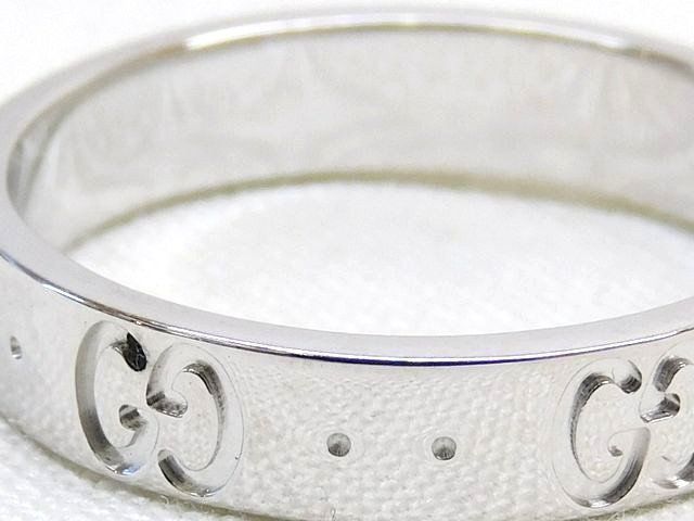 Gucci Icon Ring 18k White Gold — view 4