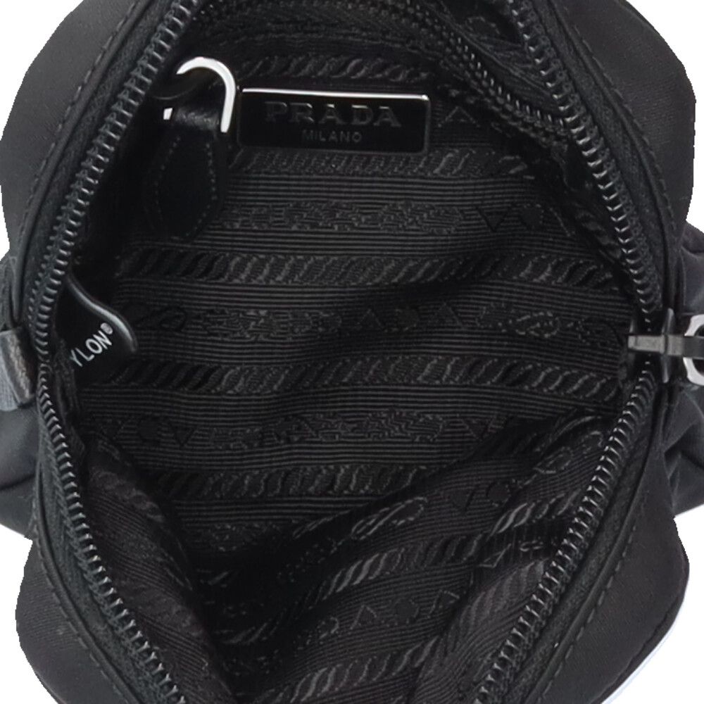 Prada Micro Nylon Pouch Re-Nylon — view 7