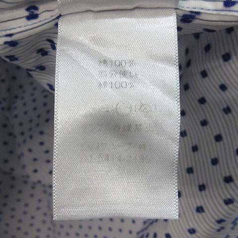 Celine Phoebe Philo Era Dot Embroidery Striped Pullover Shirt Tunic Long Sleeve — view 5