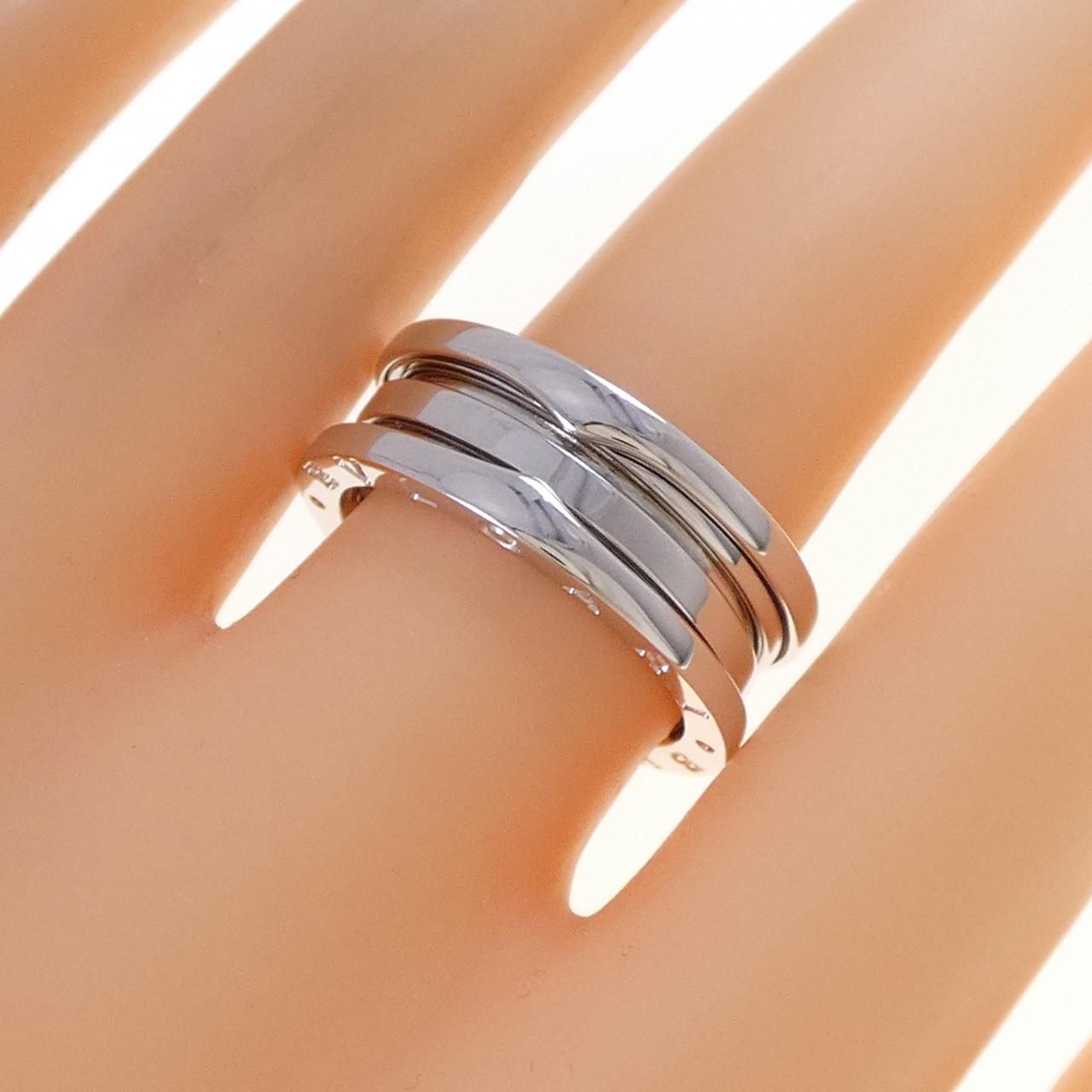 Bvlgari Band Ring White Gold — view 3