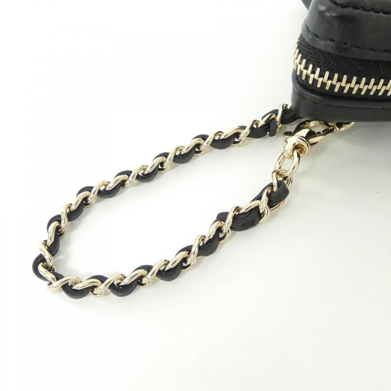 Chanel Bag Charm Keychain & Charms Black — view 5